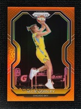 2021 Panini Prizm WNBA Orange Prizm 43/50 Allie Quigley #17 is2