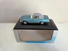 Minichamps 1/43 Mercedes-Benz 350SL Soft Top - Green Met. - 1971 - 430033441
