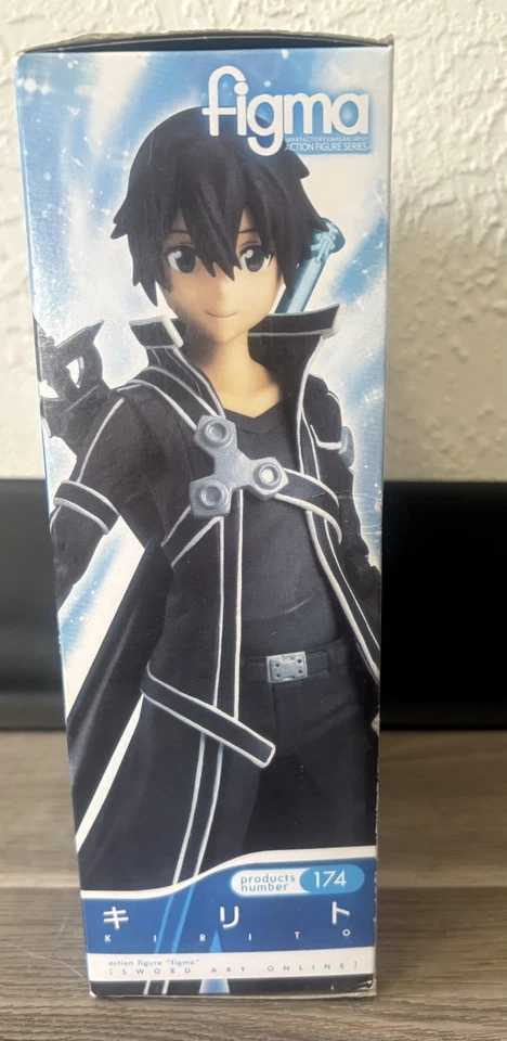 Figura Max Factory Sword Art Online: Kirito (Black Swordsman) Figma #174 nueva Foto 4 de 4
