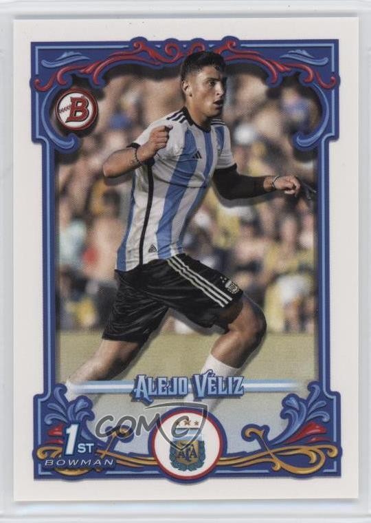 2023 Topps Argentina Fileteado Bowman Estrella Alejo Veliz Alejo Véliz #36 05q7