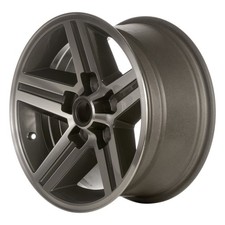 Machined And Painted Gunmetal Gray Rear Aluminum Wheel 16X8 5X120.65 10049058