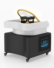 Pro Portable Head Spa Equipment Shampoo Bowl LED Light Therapy,Water Circulation