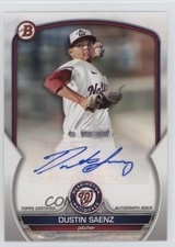 2023 Bowman Paper Prospect Auto Dustin Saenz #PPA-DS Auto 1bq5