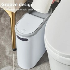 Cubo de basura con tapa que ahorra espacio baño cocina cubo de basura