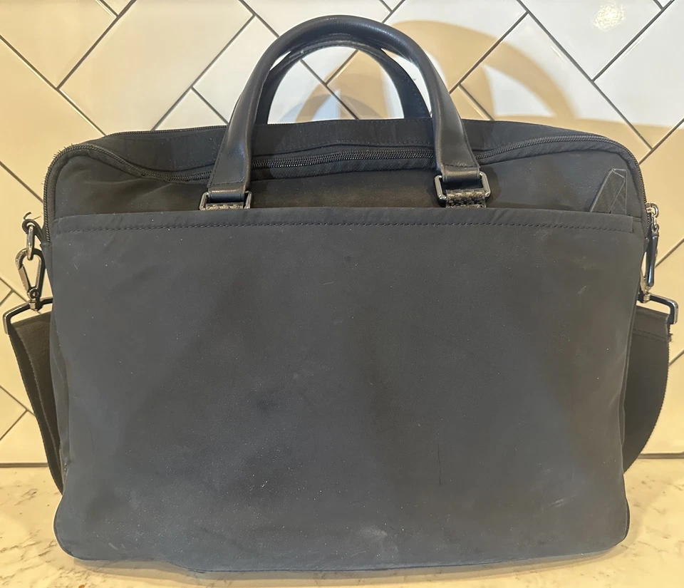 Tumi Black Laptop Briefcase Eastshore Slim Brief Business Travel Bag - Image 3 of 4