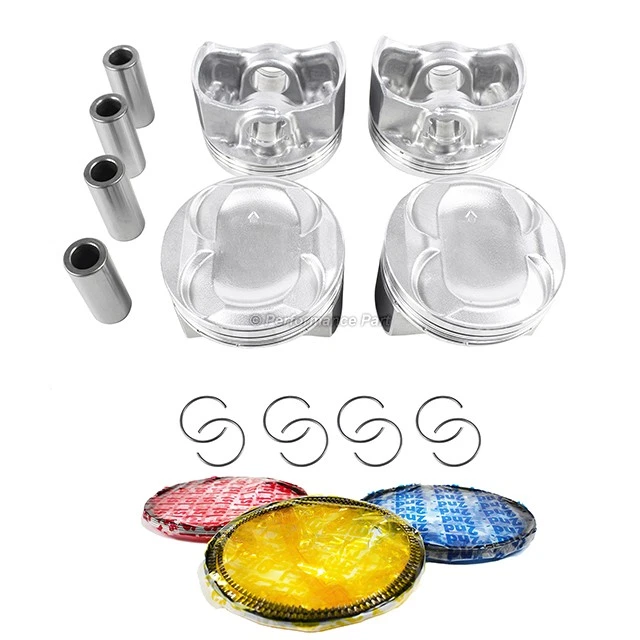 Pistones con anillos para Honda Accord 11-12 2.4L L4 DOHC 16v Foto 2 de 3