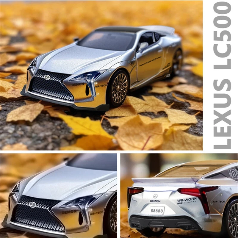 1:32 Lexus LC500 Alloy Sports Car Model Diecast Toy Racing Vehicle Model Car - Image 4 of 4