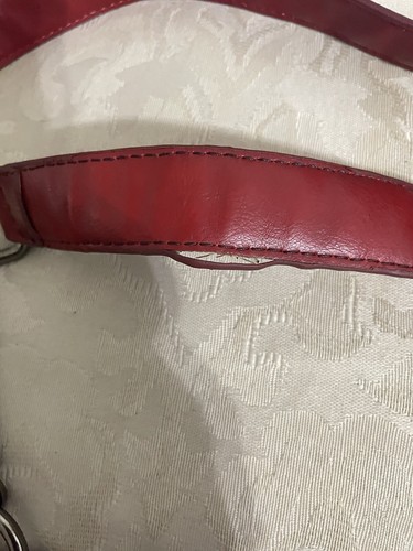 Borsa a tracolla Nine West Red Chain Cinghia borsa a tracolla borsa tote - Foto 14 di 17