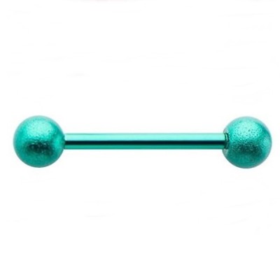 Captive Nipple Ear Ring 14 Gauge 5//8/" Titanium IP Black 5mm Ball Body Jewelry