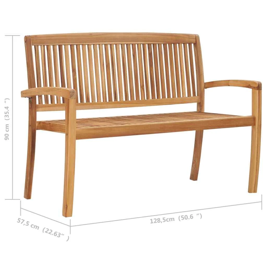 vidaXL Patio Bench - Thumbnail 5