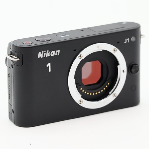 Near Mint Nikon 1 J1 10.1 MP Black Digital Camera Body Express Shipping - Picture 2 of 8