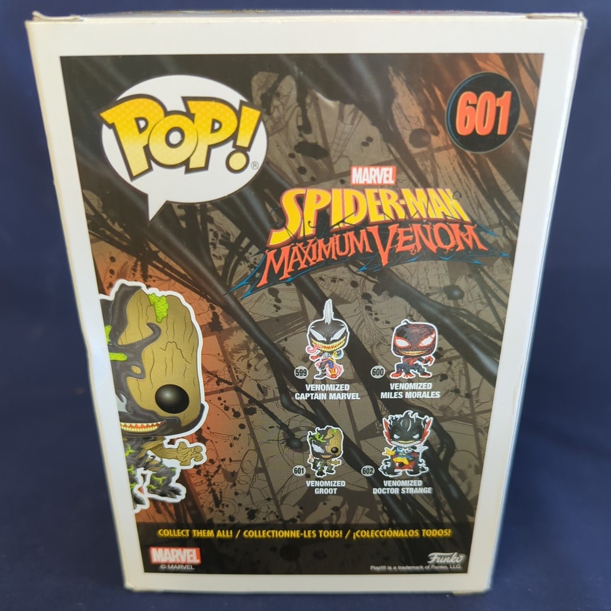 Funko Pop Marvel Spider-Man Maximum Venom Venomized Groot #601 | eBay