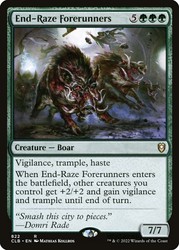 End-Raze Forerunners - Commander Legends: Battle for Baldur's Gate #822