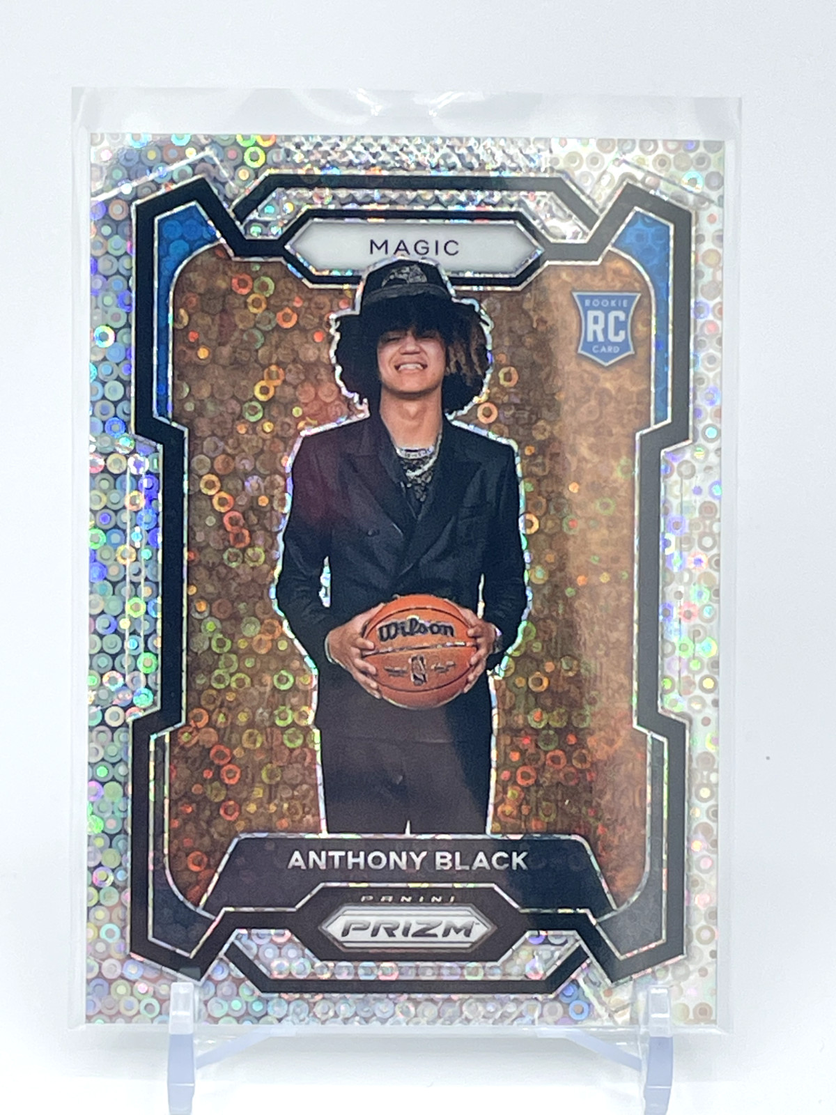 2023-24 Panini Prizm - Rookie Variation Fast Break Prizm #170 Anthony Black (RC)