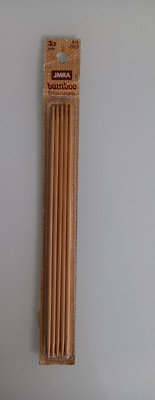 Hobby Stricken   bamboo  Stricknadeln  5st.  3,5 mm  neu