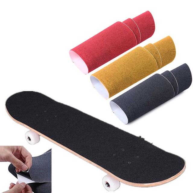 CW_ Skateboard Deck Sandpaper Grip Tape Skating Board Longboarding 23 x