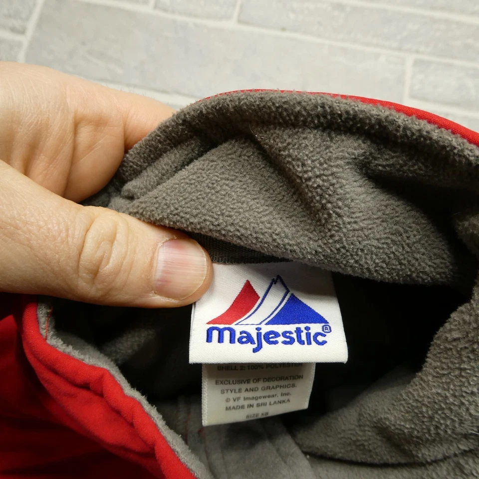 Chaqueta Chicago Blackhawks para mujer XS roja Softshell majestuosa térmica BASE NHL Foto 3 de 4