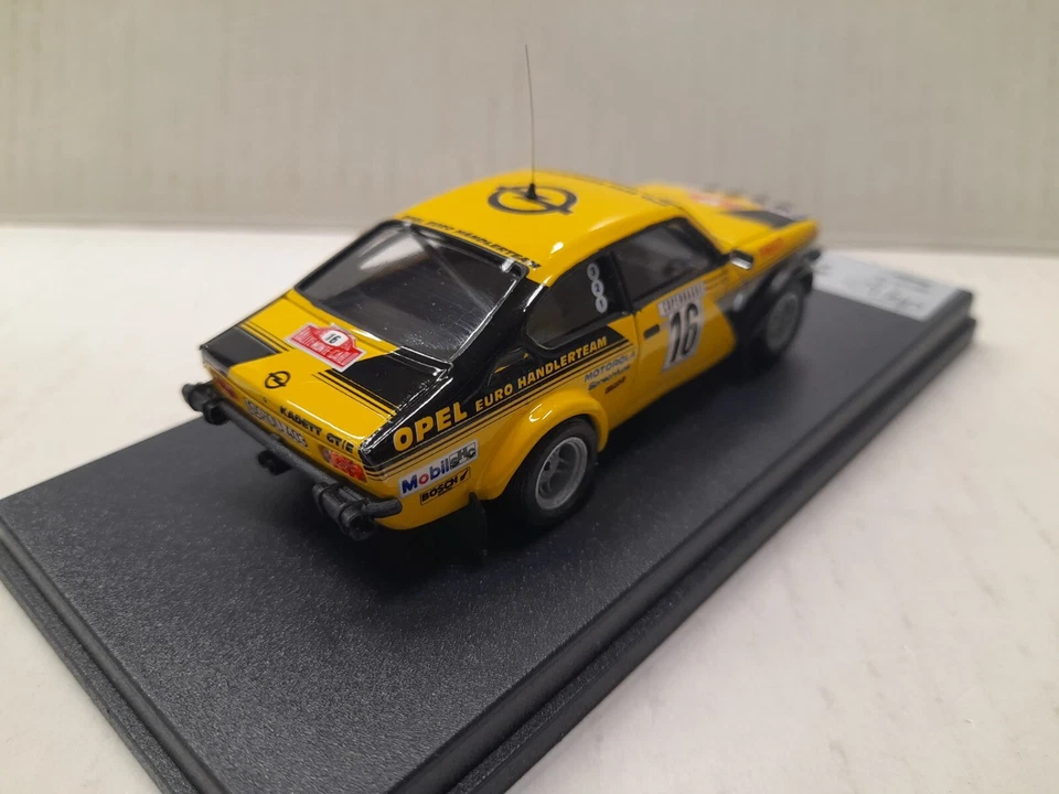 Trofeu dsn1:43-06 Opel Kadett GT/E #16 Rohrl/Berger IV RallyMonteCarlo 1976 1/43 - Immagine 3 di 3