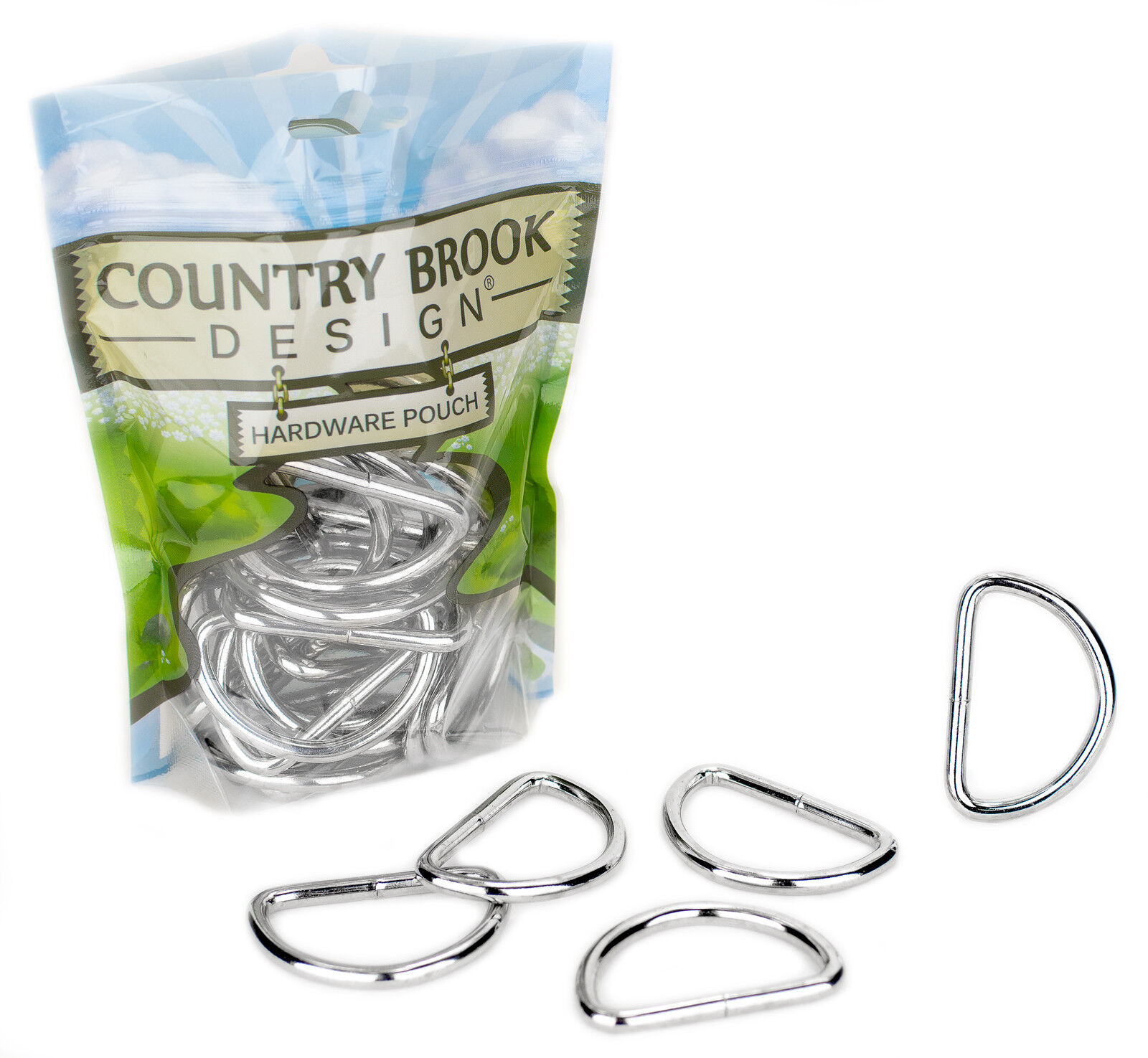 25 - Country Brook Design® Free shipping on posting reviews 2 Free Shipping New Inch Welded D-Rings