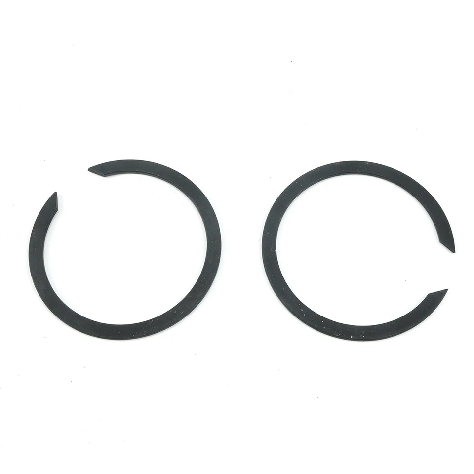 Kit de instalación de brida de escape par bridas juntas tuercas arandelas para Harley Big Twin Foto 3 de 4