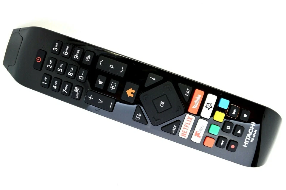 100% Genuine Hitachi RC43141 TV Remote Control Netflix, Youtube & Fplay Buttons - Image 2 of 3