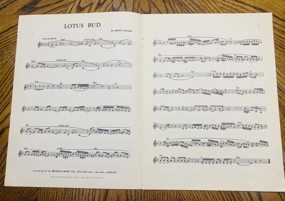 Shorty Roger’s Originals Trumpet West Coast Jazz RCA Victor Records Hank Edmonds - Image 4 of 4