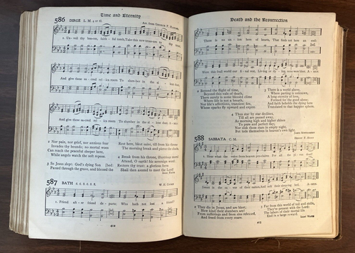 Buch - Antiquariat Das Methodistische Gesangbuch 1917 B221 - Bild 19 von 24