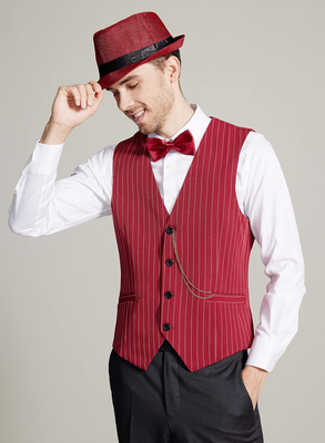 Gangster Costume Men 1920s Men's Gatsby Gangster Costume