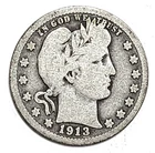 1913 Barber Quarter, Better Date
