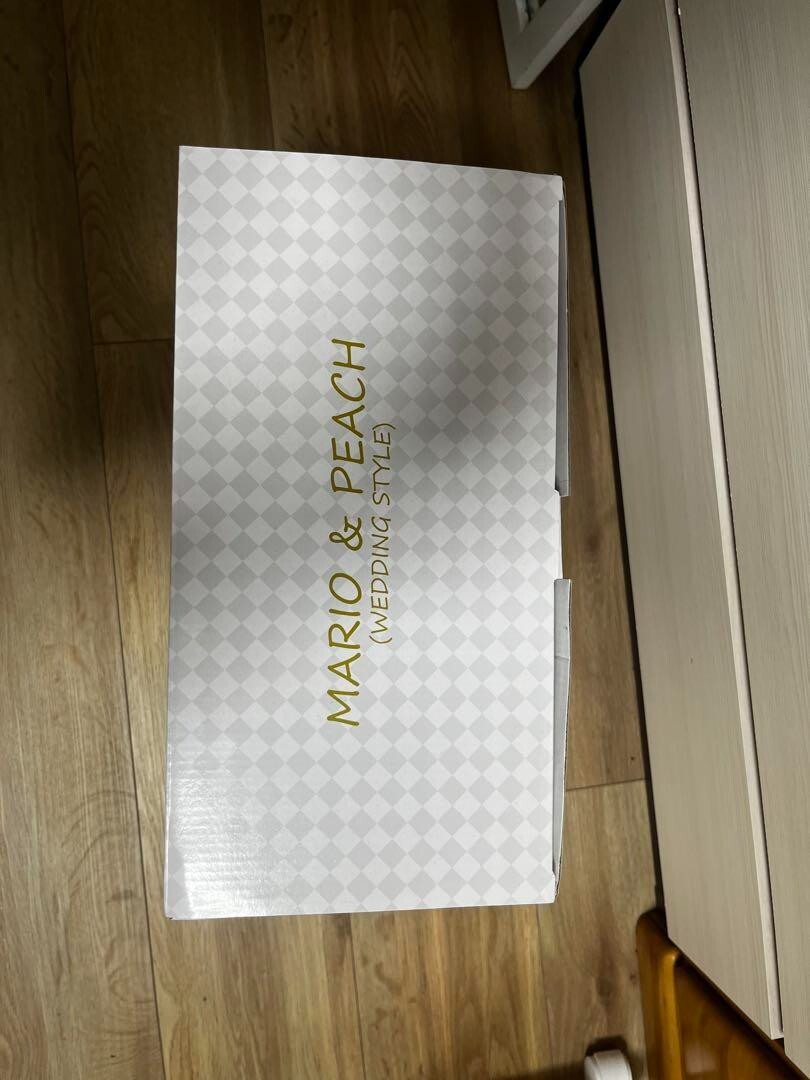 MARIO＆PEACH WEDDING STYLE Super Mario Odyssey stuffed Mario & Peach (wedding style) height