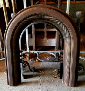 W H Jackson Nyc Foundry Antique Fireplace Surround Ebay