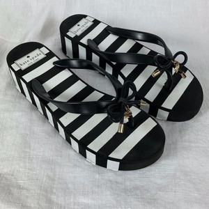 kate spade white flip flops
