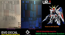 EVO UV Reflective Upgraded Ver. WaterSlide Decal - For MGSD Strike Freedom - US