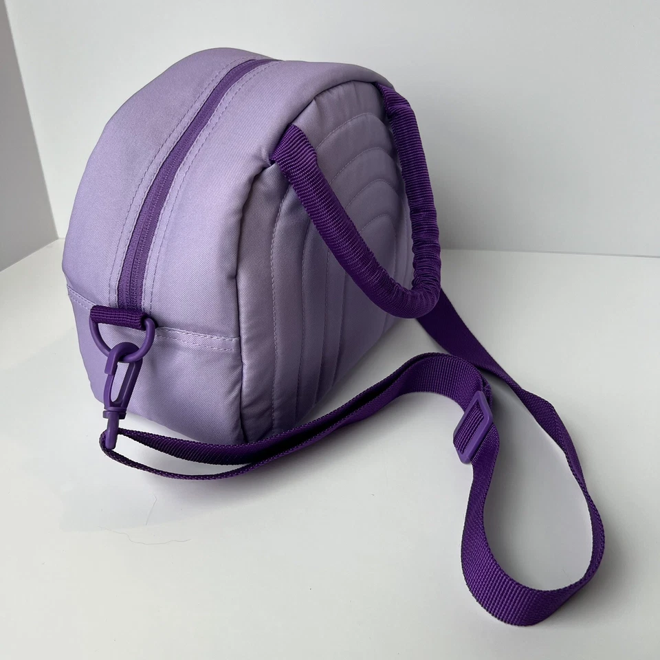 ¡PAQUETE! Bolso de almuerzo acolchado CONSTRUIDO Tal Tritan Verve abatible rosa púrpura Foto 4 de 4