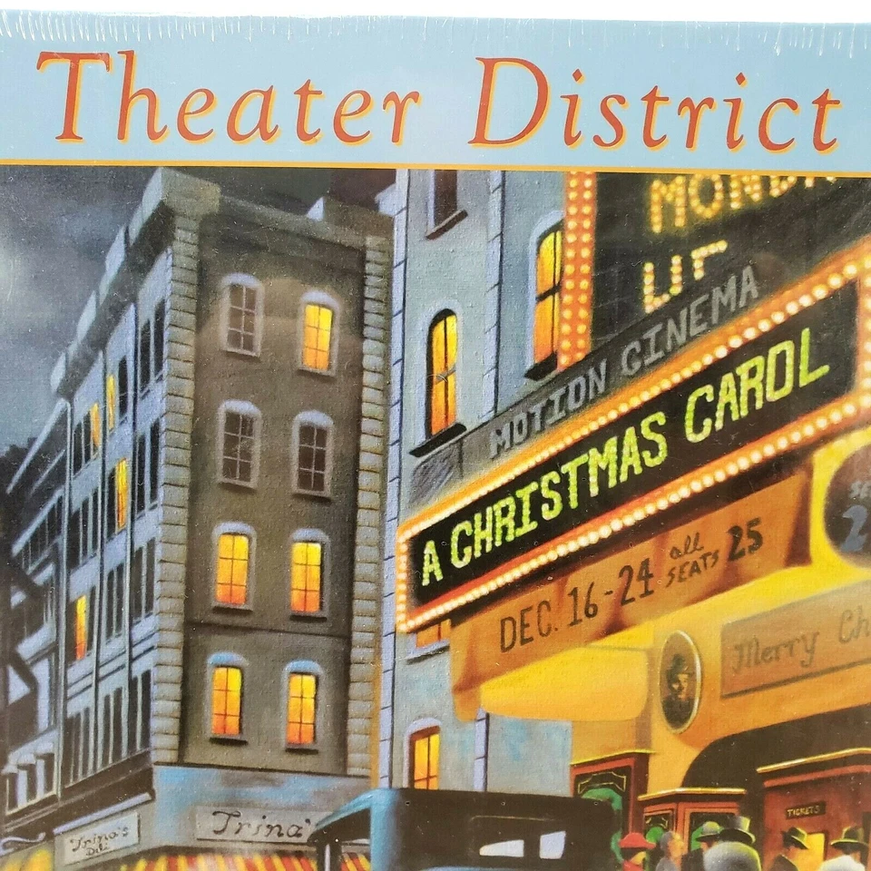 Rompecabezas Sunsout Theater District 500 piezas de Geno Peoples sellado  Foto 4 de 4