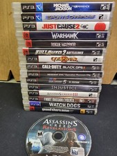 16 PS3 Playstation 3 Video Games Good Condition,  Assassins Creed,  Call Of...