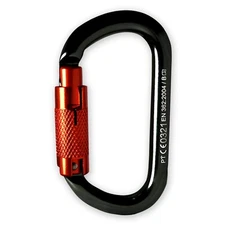 KwikSafety Yoke N-282 Twist Locking Aluminium Carabiner