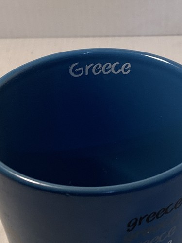 Greece Blue Coffee Mug - Picture 5 of 5
