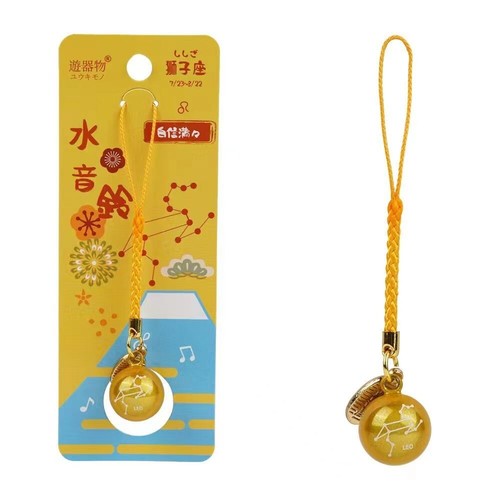Twelve Constellations Lucky Bell Keychain Jewelry Accessories - 第 19/24 張圖片