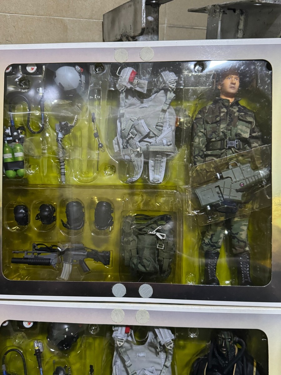 1/6 Hot Toys Seat UDT Green Berets HALO team Jumper set