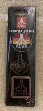 3 Pc Open Road ATARI Enamel On Metal Pins - Logo & Joystick 1 1/4" - NEW