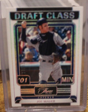 2024 Panini Three and Two Joe Mauer Draft Class Full Count 10/32 HOF Twins