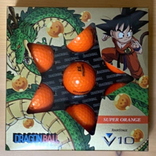 Bridgestone V10 Dragon Ball amateur golfer super orange New and unused item - Picture 5 of 12