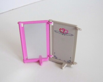 Accessoire Playmobil - Miroir De Coiffeur (Autre Modèle), Occasion En Bon État