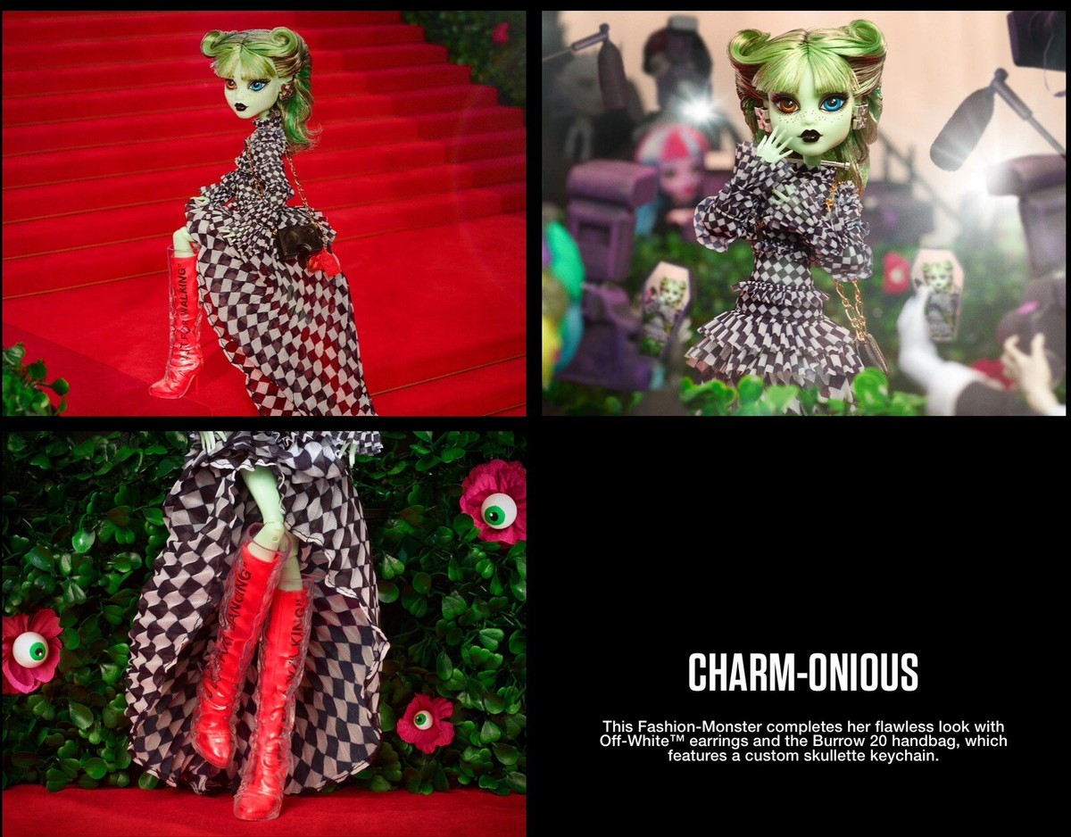 Monster High Off-White Harmonie Ghoul Collector Doll 2023 IN HAND