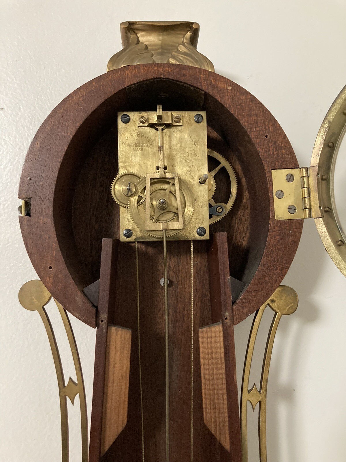 Elmer O Stennes Girandole Banjo Clock eBay