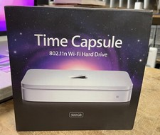 Apple AirPort Time Capsule 802.11n Wi-Fi Hard Drive 500GB  1st Gen  MB276LL/A 