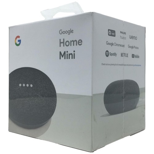 Google Home White Bluetooth Wireless Google Assistant Portable