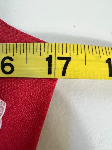 Loft Kleid rot & weiß Blumenmuster Neckholder Größe Small feminin patriotisch - Bild 12 von 15