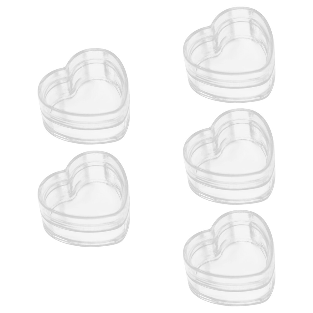 10 Pcs Storage Box Plastic Baby Heart Party Favor Boxes Pocket Ring eBay